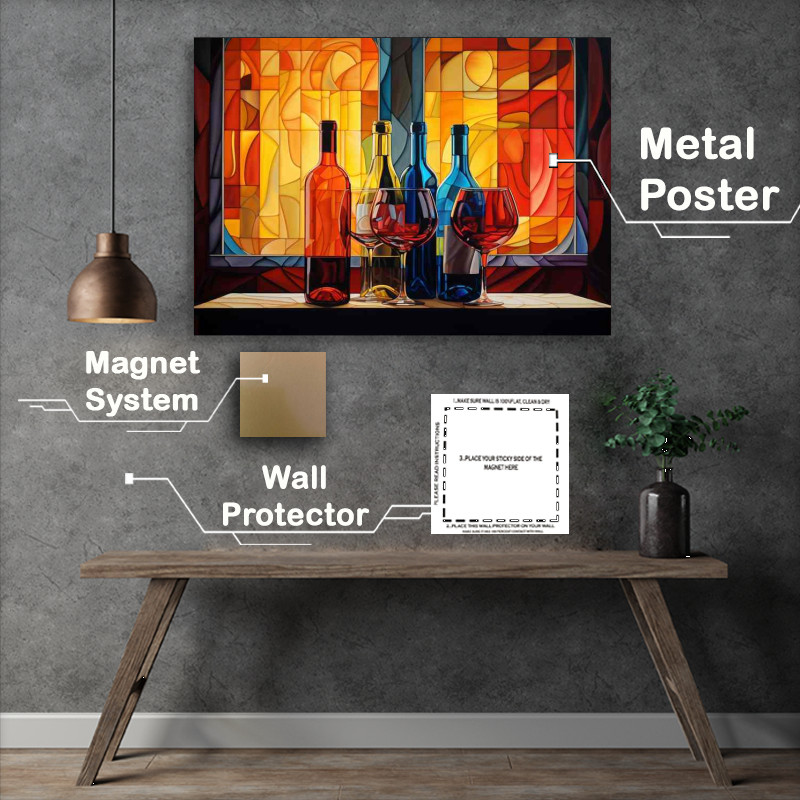Buy Metal Poster : (A Unique Wine Experience)