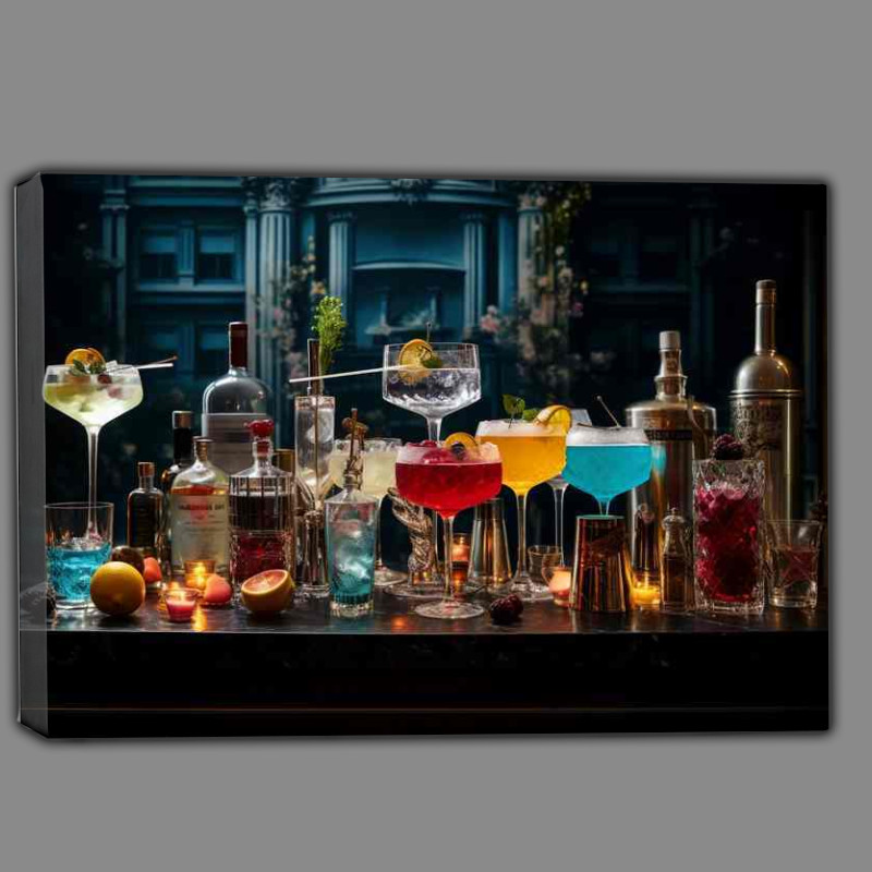 Buy Canvas : (Artful Aesthetics The Beauty of Drinks)