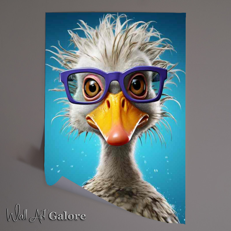 Buy Unframed Poster : (Ducks Side Eye)