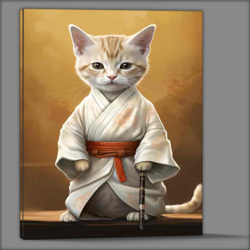 Buy Canvas : (Karate Cat Chronicles Feline Warriors in Action)