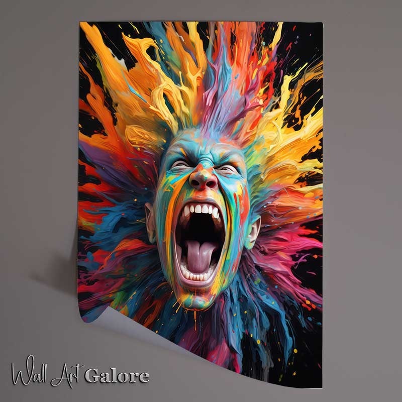 Buy Unframed Poster : (Vibrant Visions rainbow)