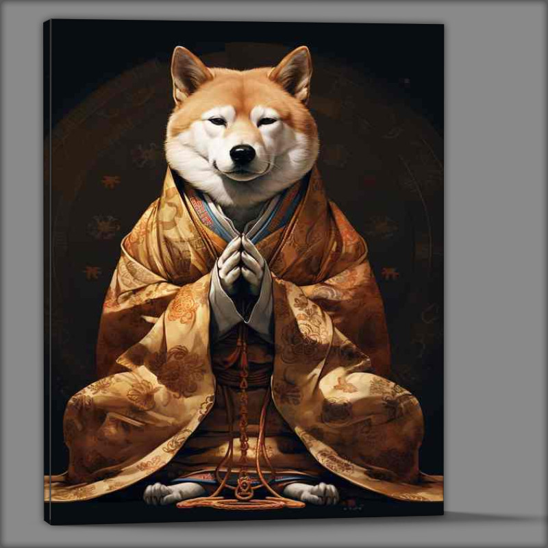 Buy Canvas : (Zen Pups Shibitsa Dog Art for Animal Lovers)