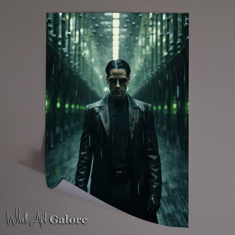 Buy Unframed Poster : (The matrix Cyber Thriller)