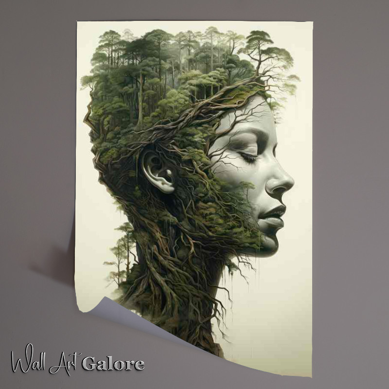 Buy Unframed Poster : (Grace Elegant Dual Imagery of the Wilderness)