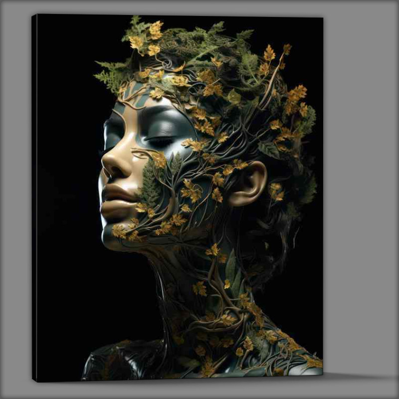 Buy Canvas : (Graceful Echoes of a woman and the trees)