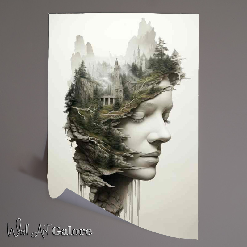 Buy Unframed Poster : (Whispering Wilderness Womans Exposure Forest Dreams)