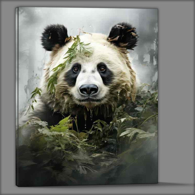 Buy Canvas : (Wild Elegance The Subtle Art Of A Panda)