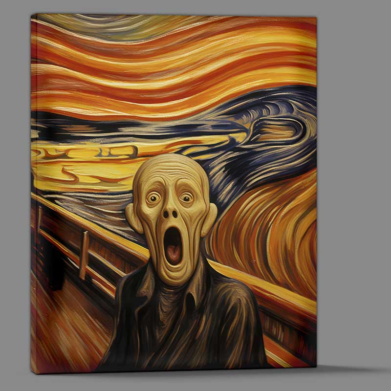 Buy Canvas : (scream style Abstract Emotion Odyssey)