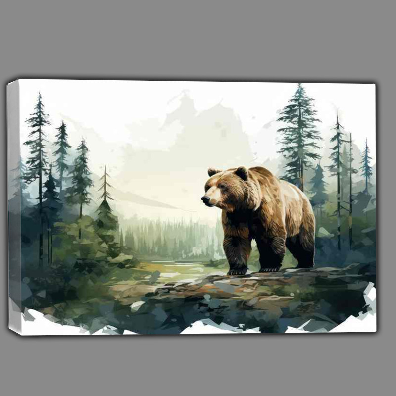 Buy Canvas : (Shadow of the Forest A Bears Wilderness Tale)