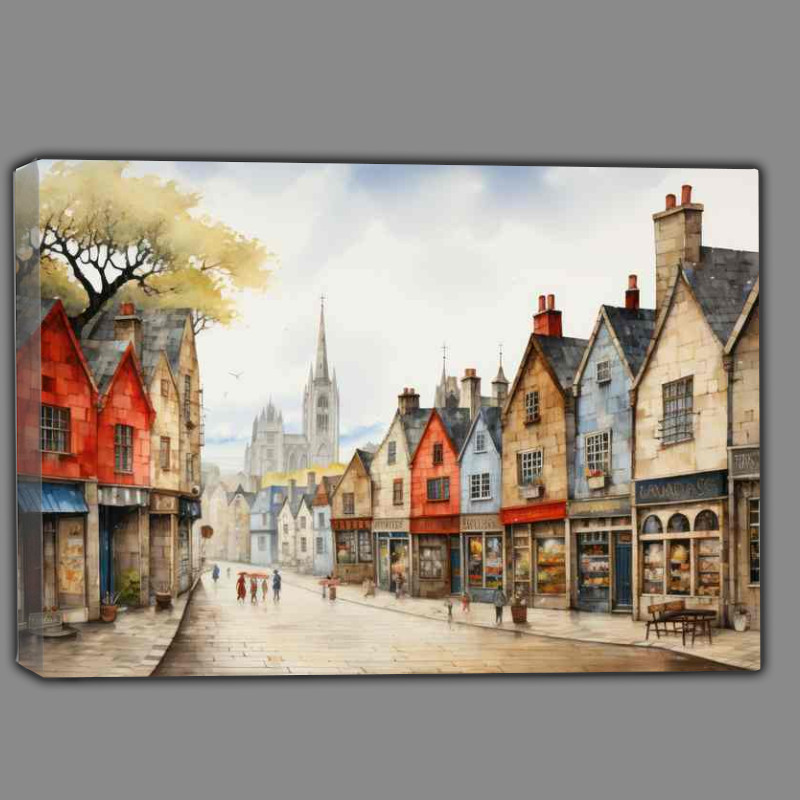 Buy Canvas : (Chroma Village A World of Whimsy)
