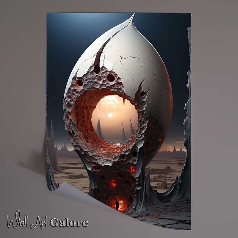 Buy Unframed Poster : (Angular Awe Celebrating Geometric Abstracts)