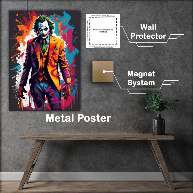 Buy Metal Poster : (Underworld Secrets the lone joker)