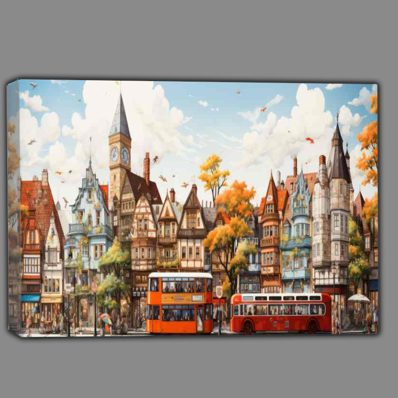 Buy Canvas : (Fantasyland Village Colourful Tales Revealed)