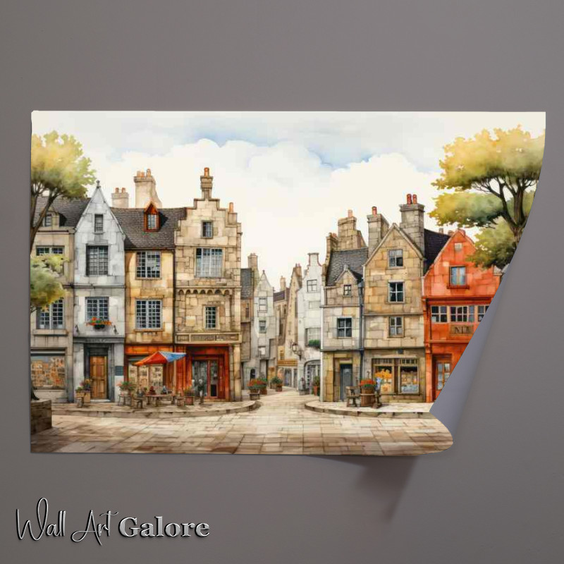 Buy Unframed Poster : (Village Charm Artful Whimsy Everywhere)