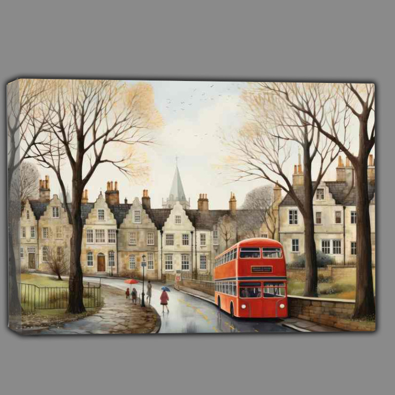 Buy Canvas : (Village Charm Vibrant Whimsy Collection)