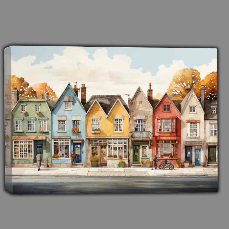 Buy Canvas : (Whimsical Dreams Village of Playful Delights)