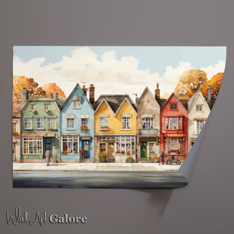 Buy Unframed Poster : (Whimsical Dreams Village of Playful Delights)