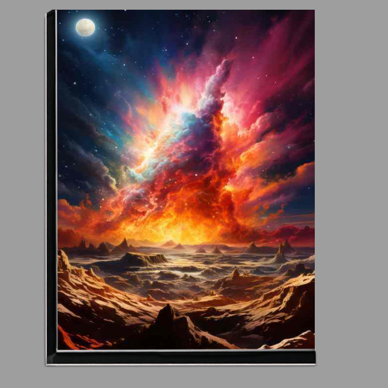 Buy Di-Bond : (Abstract Space Illustration Creative Astronomical)