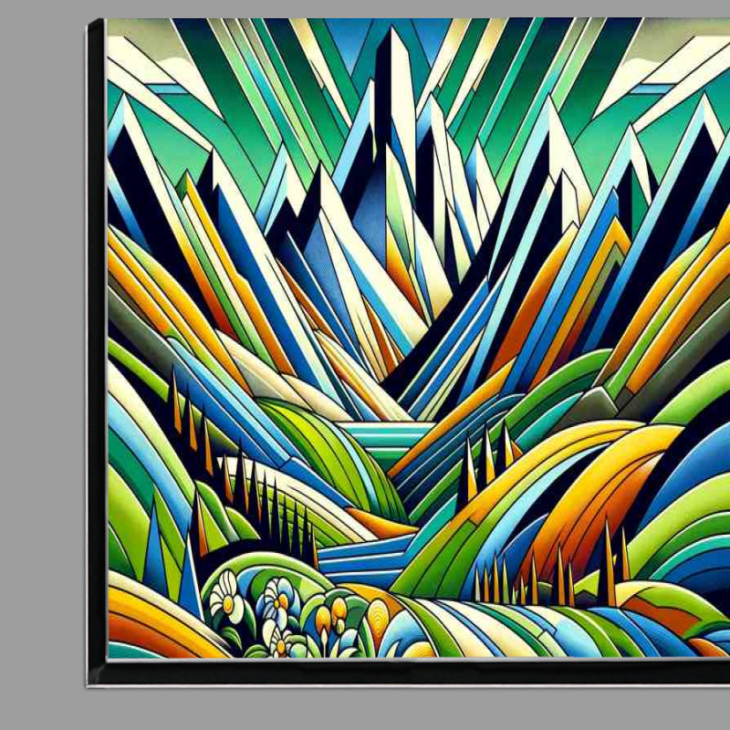 Buy Di-Bond : (Dawn of Spring A Mountain Landscape)