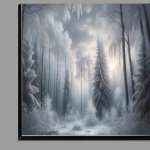 Buy Di-Bond : (Frozen Elegance The Magic of a Winter Forest)