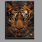 Buy Di-Bond : (Golden orange tigers with bright eyes)
