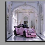 Buy Di-Bond : (Porsche 964 with pink paint and black wheels)