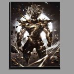 Buy Di-Bond : (Goku wearing black and gold armor with silver accents)