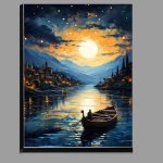 Buy Di-Bond : (Boat Adrift Cosmic Dreams Overhead Shine mountains)