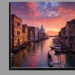 Buy Di-Bond : (Grand Canal Tranquility Sunsets Gentle Caress)