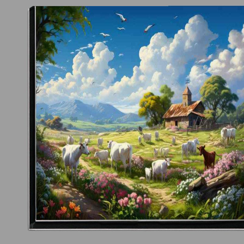 Buy Di-Bond : (Country Life Classic Cows Farmyard Elegance)