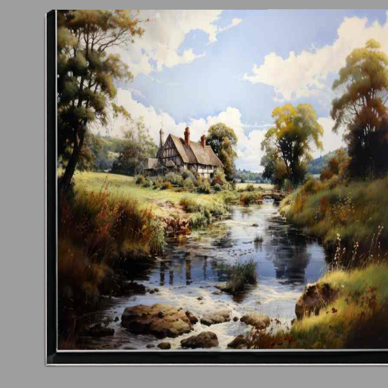 Buy Di-Bond : (Magic English Countryside Riverside Cottage)