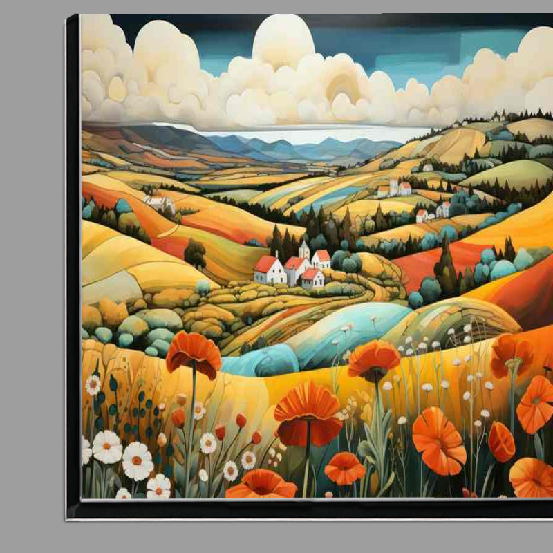 Buy Di-Bond : (Rolling Hills Enchantment Whimsical Scenic Beauty)