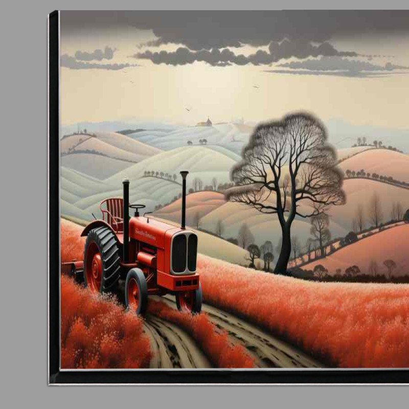 Buy Di-Bond : (Vintage Charm Classic Tractor Countryside Beaut)