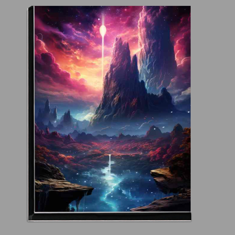 Buy Di-Bond : (Enchanting Spectrum Spill Red Fire Sky)