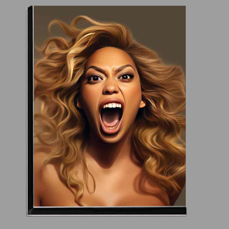 Buy Di-Bond : (Caricature of Beyonce)