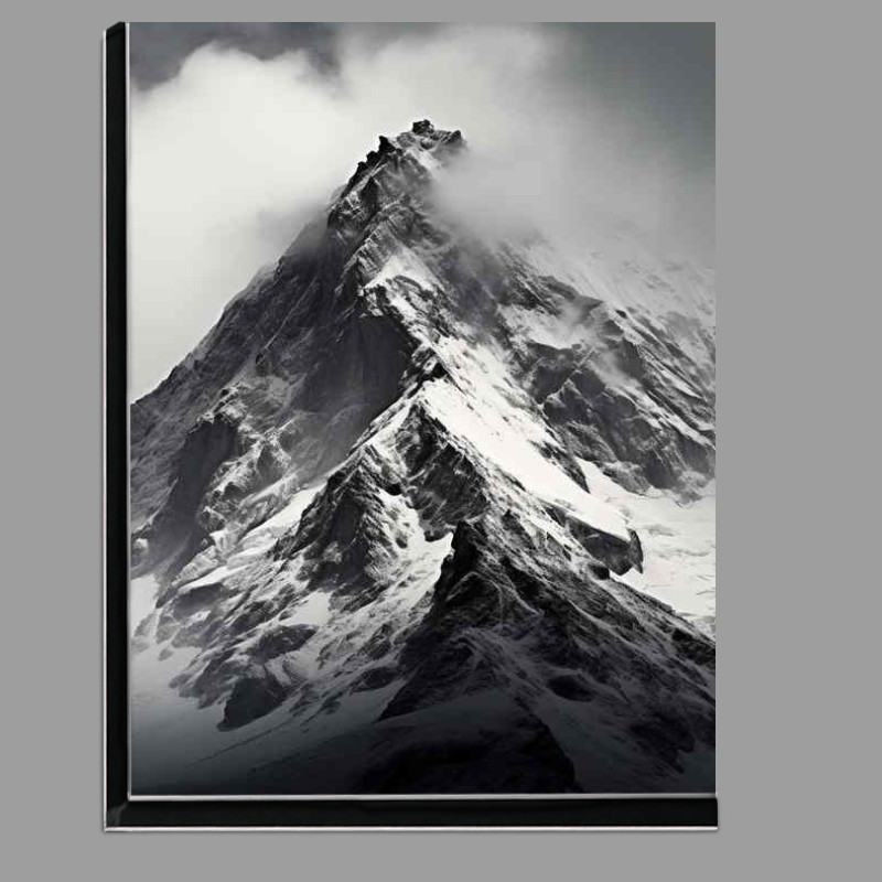 Buy Di-Bond : (Mountain Ridge Topped Off With Snow)