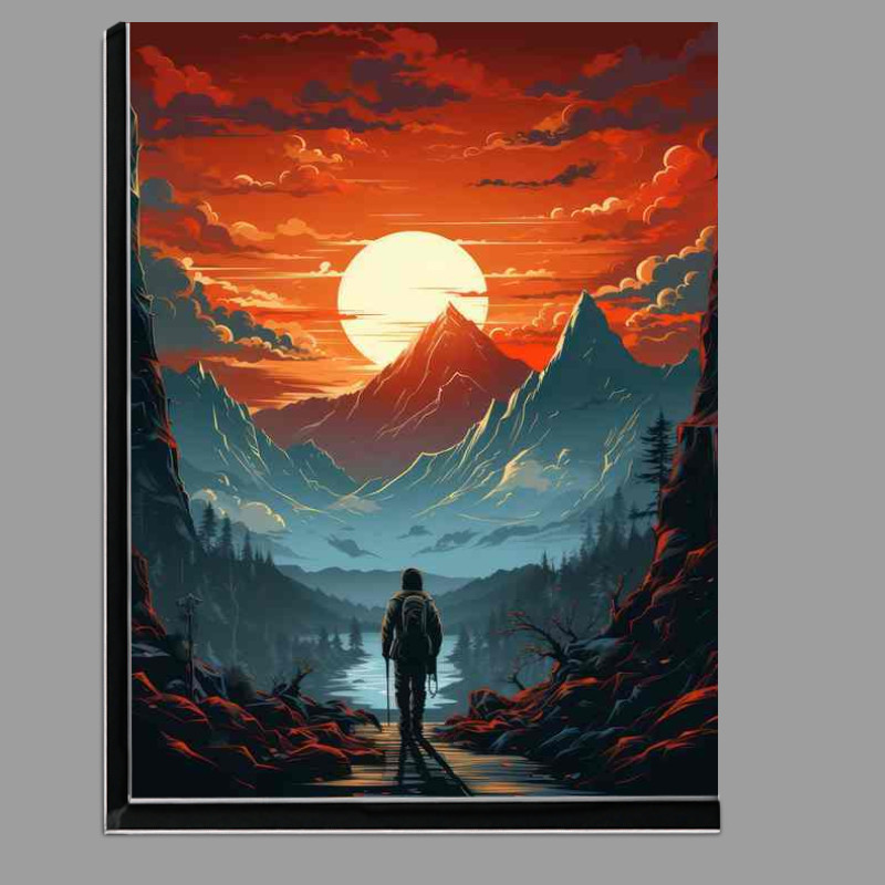 Buy Di-Bond : (Shadows Through The Mountain Range)
