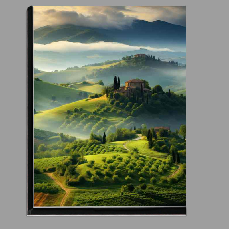 Buy Di-Bond : (The Rolling Hills of Tuscany)