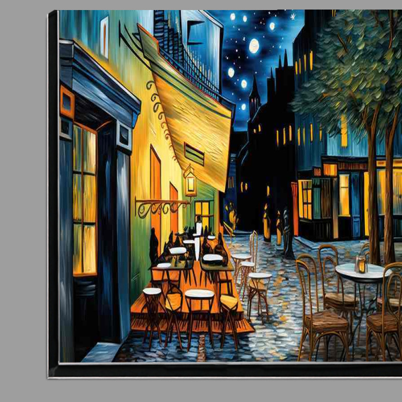 Buy Di-Bond : (Enchanting Nightfall Surrounds the Midnight Cafe)