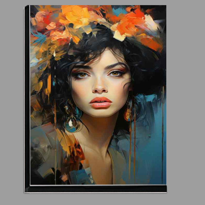 Buy Di-Bond : (Colorful Creativity Flowing from Womans Hands)