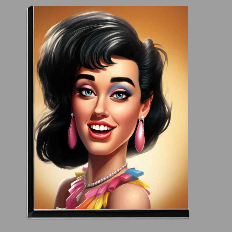 Buy Di-Bond : (Caricature of Katy Perry)