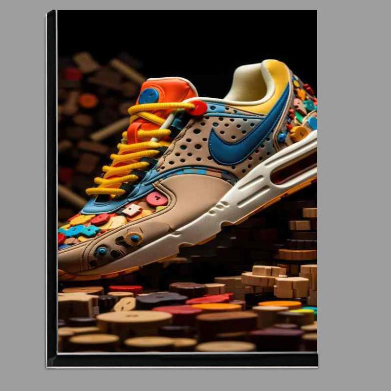 Buy Di-Bond : (Lively Shoe Canvas Masterpieces Step Vibrantly)
