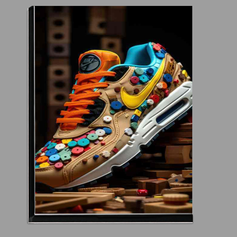 Buy Di-Bond : (Rainbow Revel Sneaker Artistry in Motion)