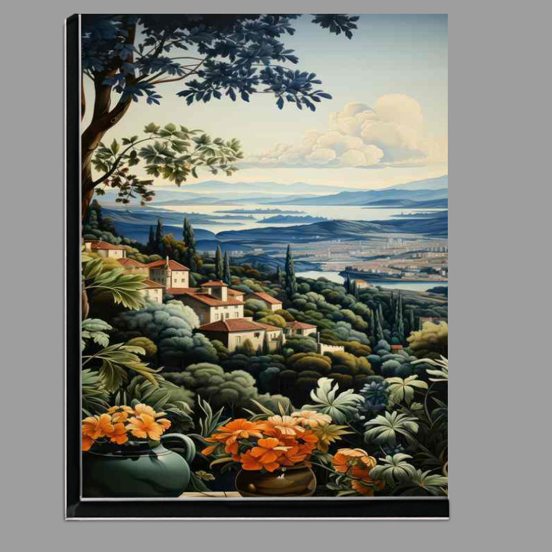 Buy Di-Bond : (Above the scenic village)