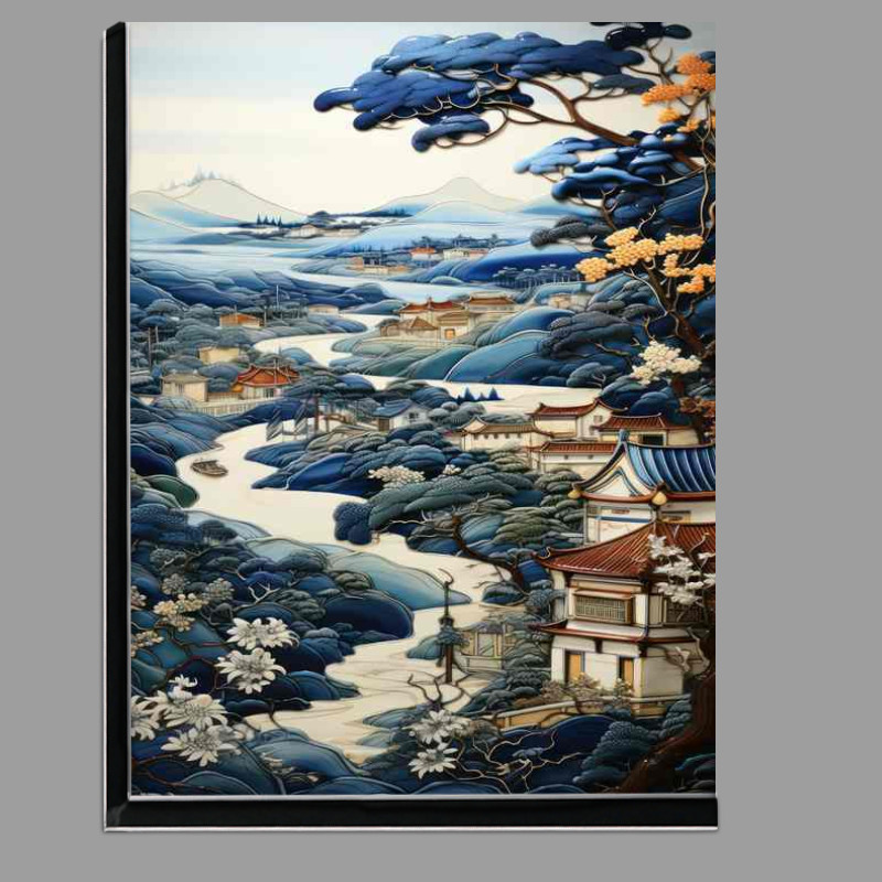 Buy Di-Bond : (River Carves Through Stunning Terrain)