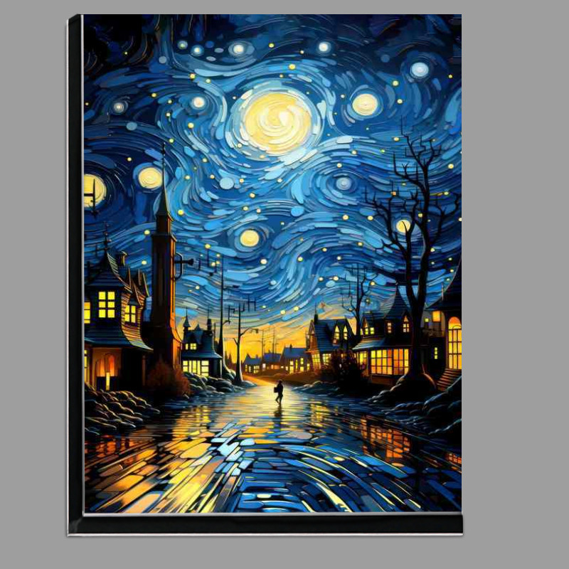Buy Di-Bond : (a street with stars in the sky)
