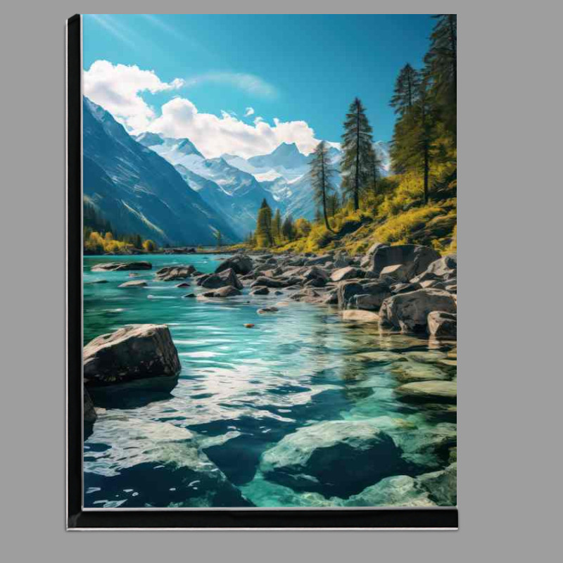 Buy Di-Bond : (Azure Spectacle Mountains and Lake)