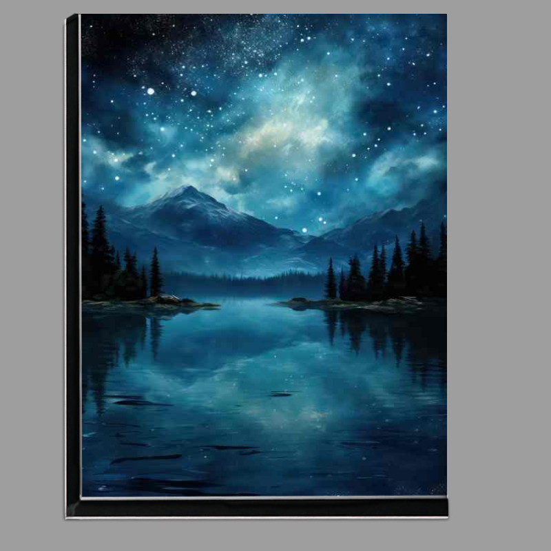 Buy Di-Bond : (Luminnous Lakeside Milky Way)