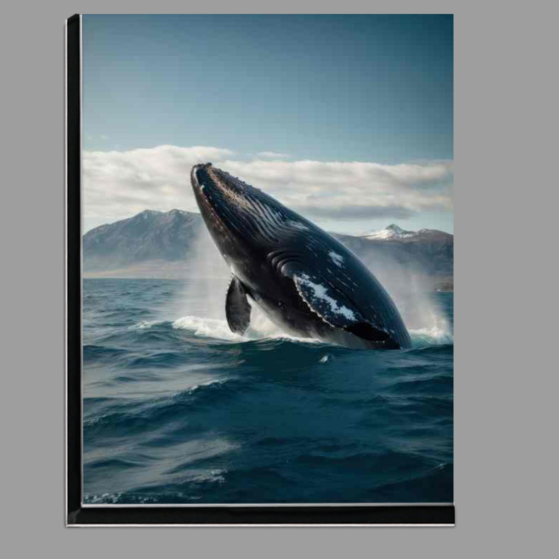 Buy Di-Bond : (Whale in The Ocean waves)