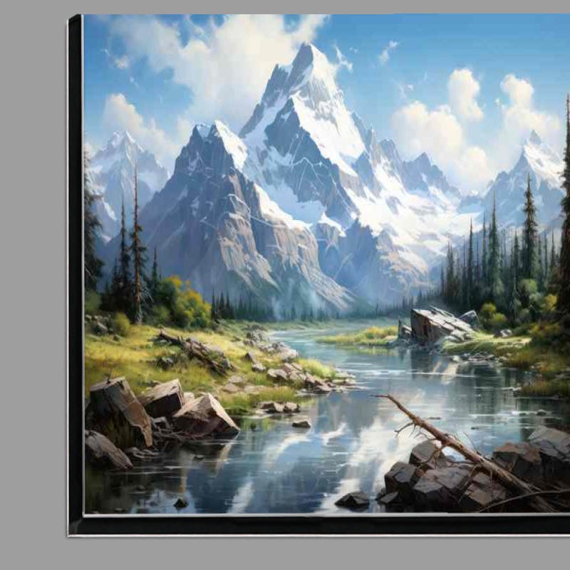 Buy Di-Bond : (Lake And Mountain Tranquility)